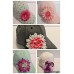 's Embellished Baseball Cap Flowers Bling Embelished Pink Ladies Hats  eb-43889261